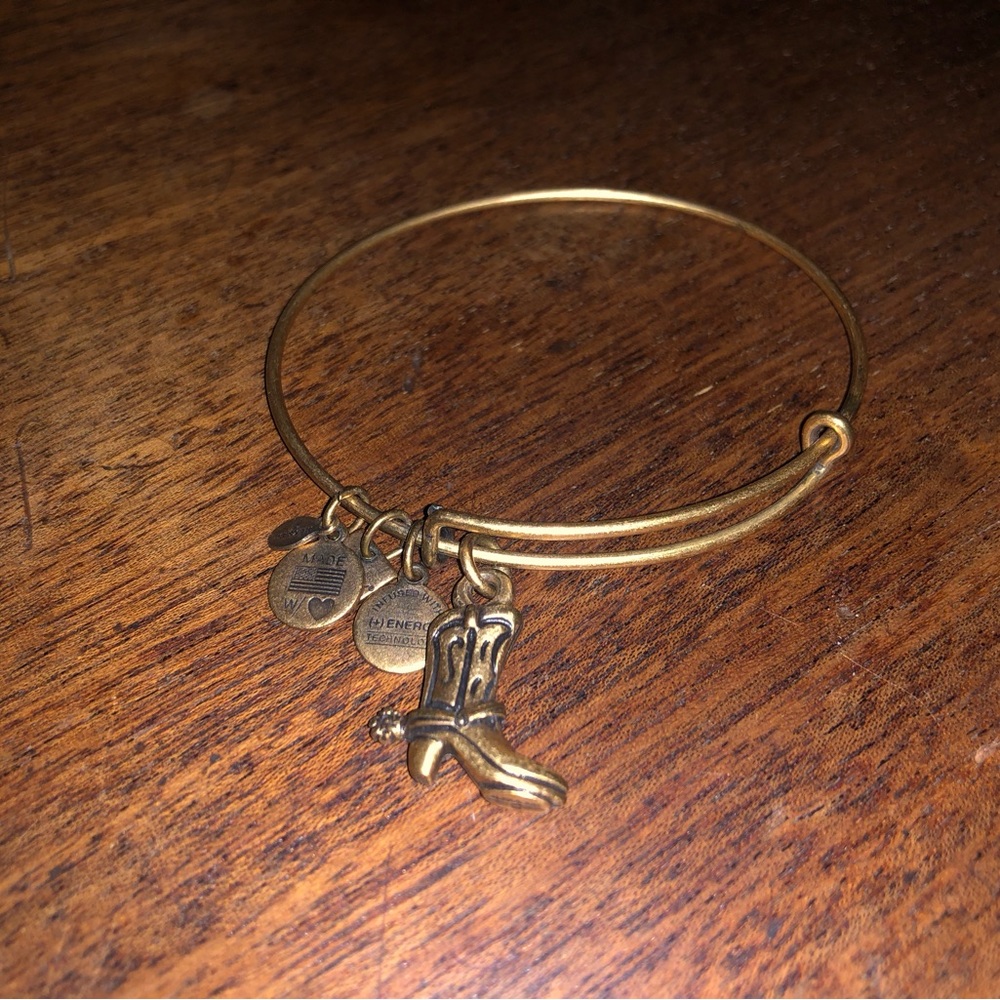 Alex and Ani Cowboy Boot Bracelet